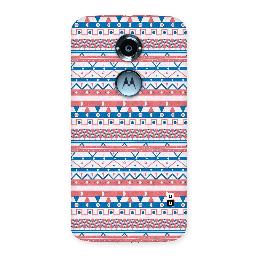 Seamless Ethnic Pattern Back Case for Moto X 2nd Gen