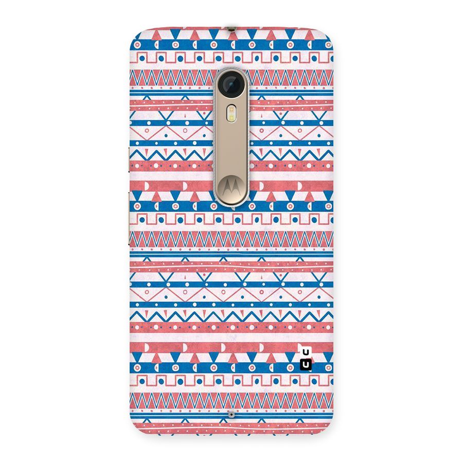Seamless Ethnic Pattern Back Case for Motorola Moto X Style