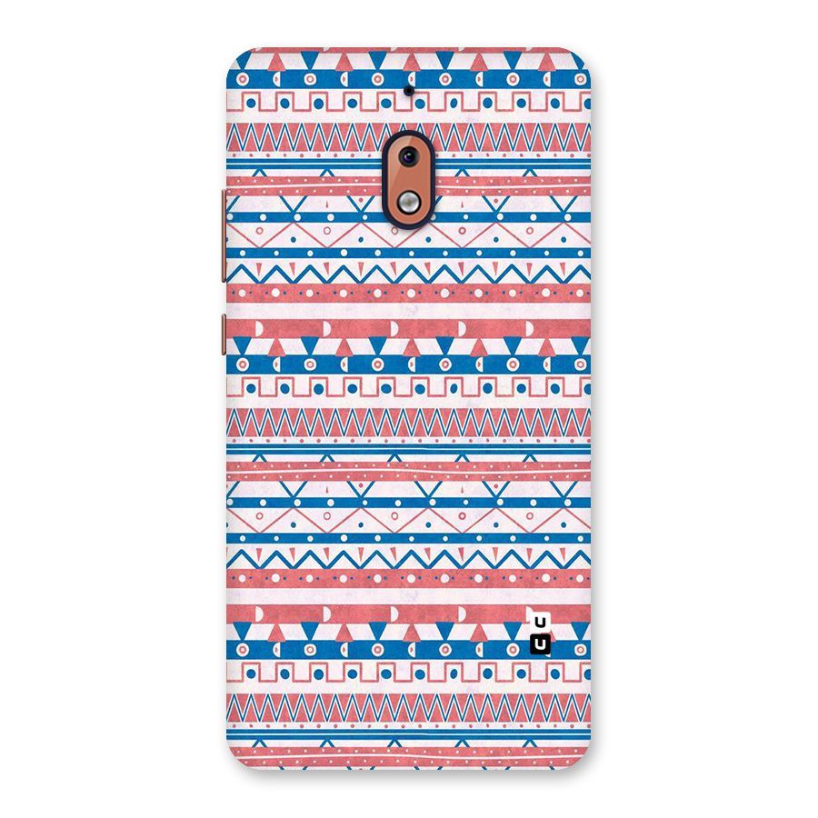 Seamless Ethnic Pattern Back Case for Nokia 2.1