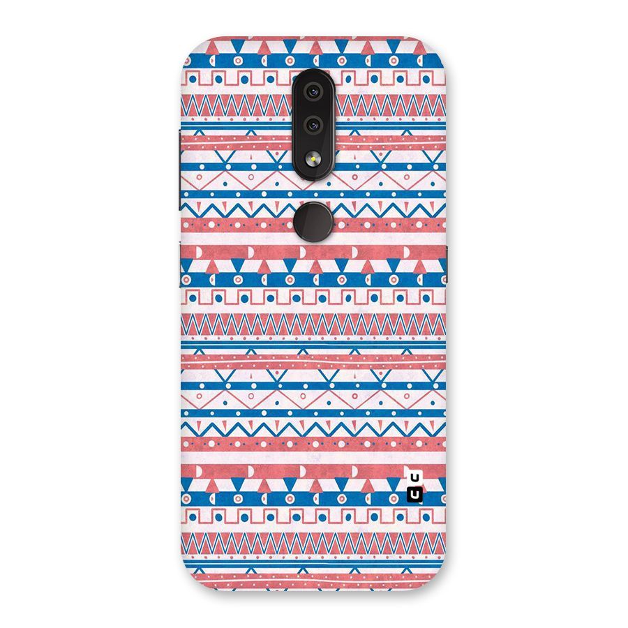 Seamless Ethnic Pattern Back Case for Nokia 4.2