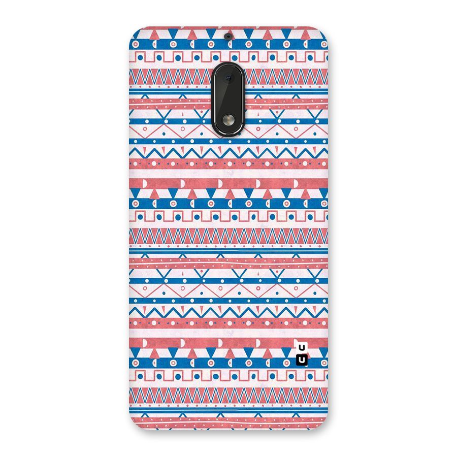 Seamless Ethnic Pattern Back Case for Nokia 6