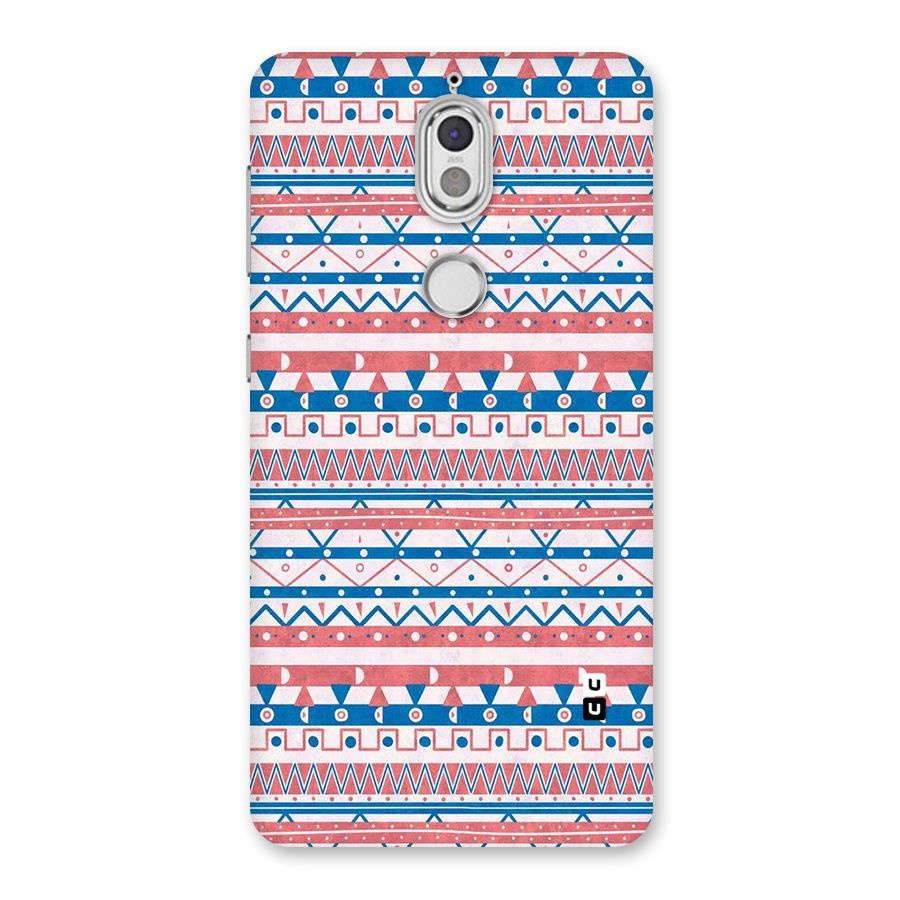 Seamless Ethnic Pattern Back Case for Nokia 7