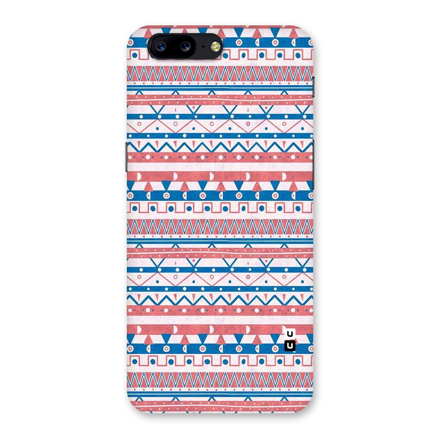 Seamless Ethnic Pattern Back Case for OnePlus 5