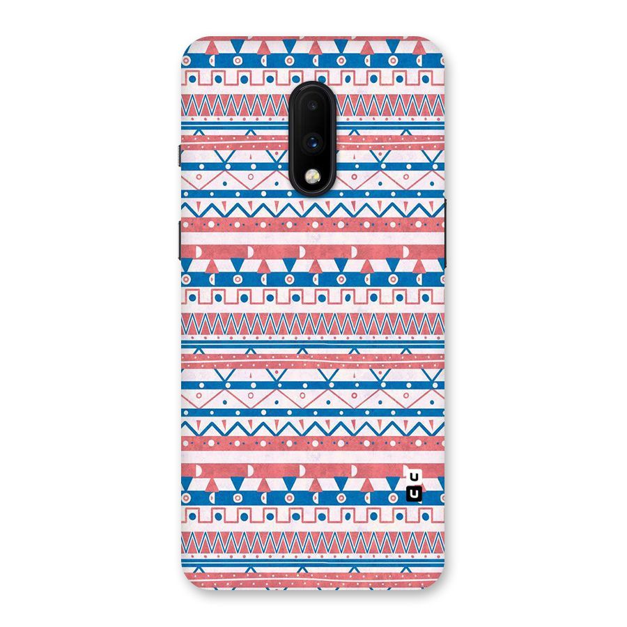 Seamless Ethnic Pattern Back Case for OnePlus 7
