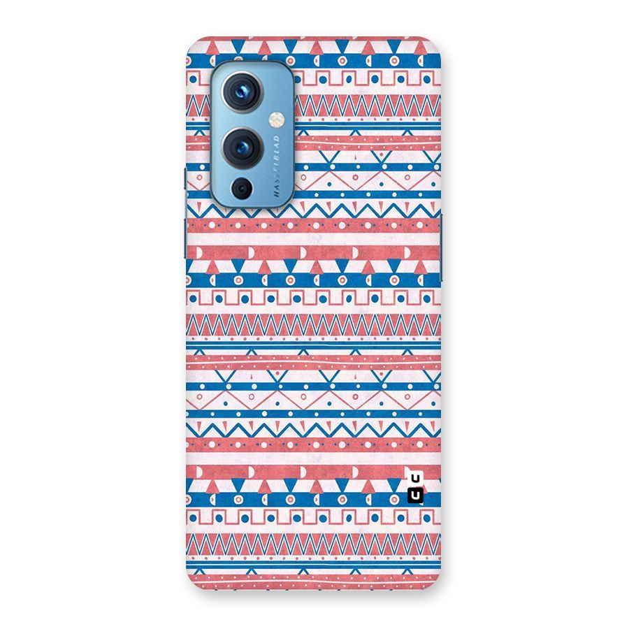Seamless Ethnic Pattern Back Case for OnePlus 9