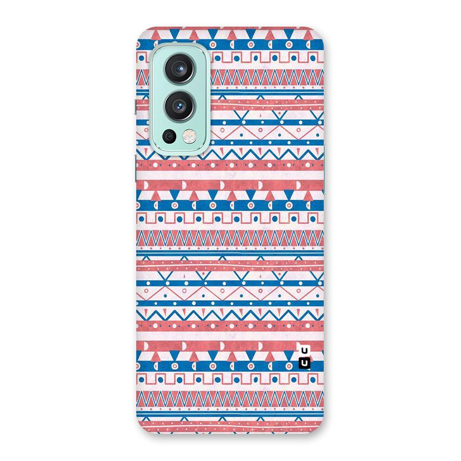 Seamless Ethnic Pattern Back Case for OnePlus Nord 2 5G
