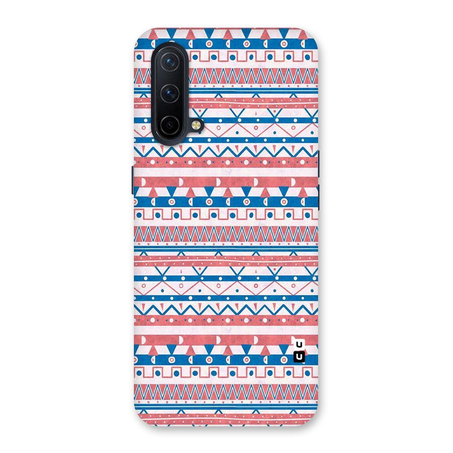 Seamless Ethnic Pattern Back Case for OnePlus Nord CE 5G