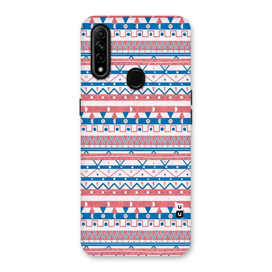 Seamless Ethnic Pattern Back Case for Oppo A31
