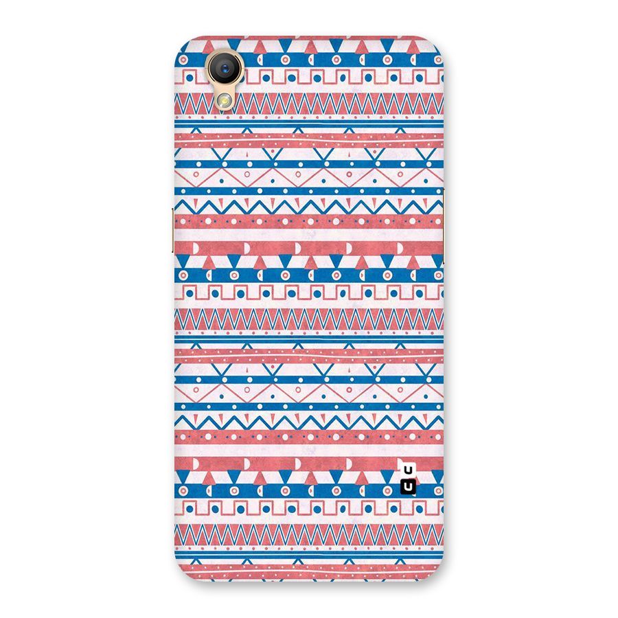 Seamless Ethnic Pattern Back Case for Oppo A37