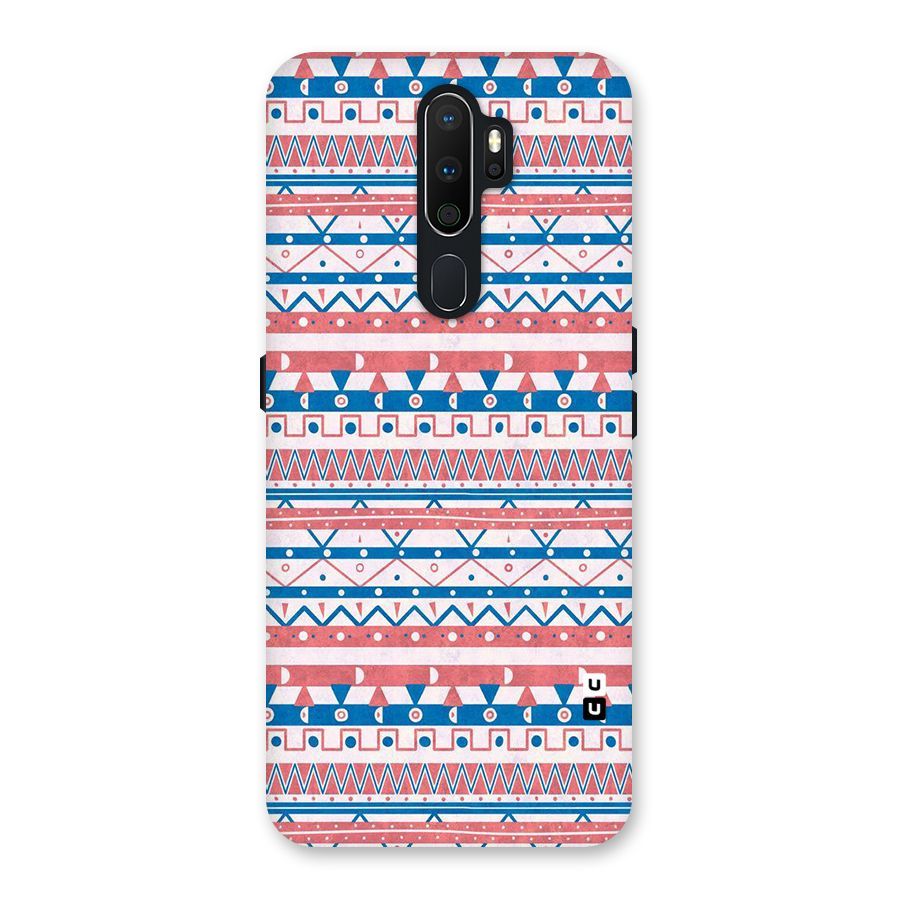 Seamless Ethnic Pattern Back Case for Oppo A5 (2020)