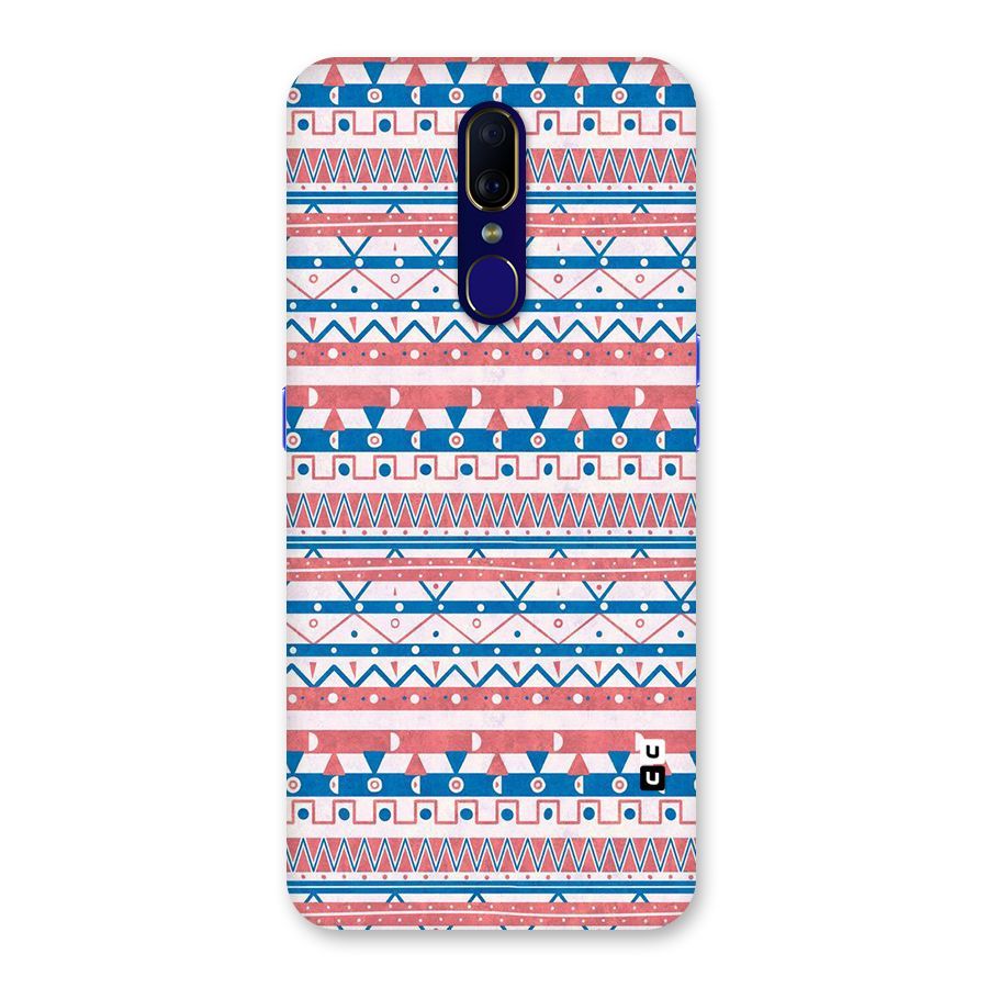 Seamless Ethnic Pattern Back Case for Oppo A9