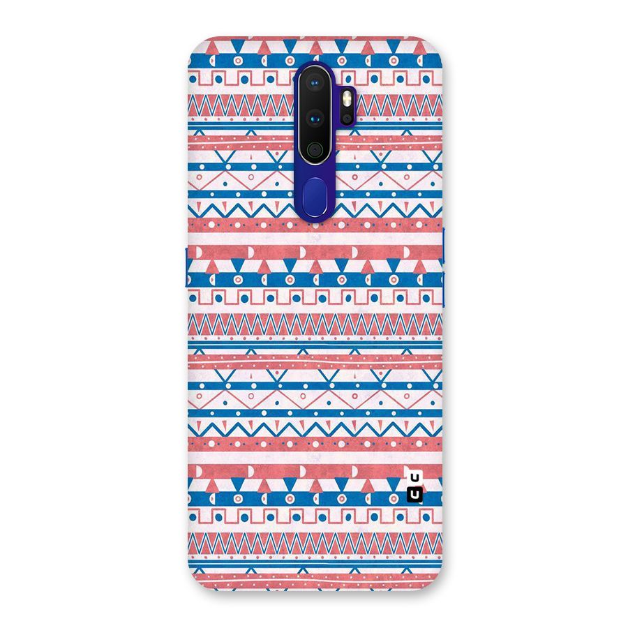 Seamless Ethnic Pattern Back Case for Oppo A9 (2020)