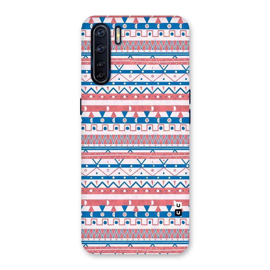 Seamless Ethnic Pattern Back Case for Oppo F15