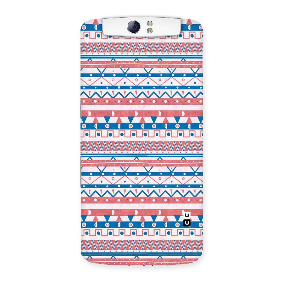 Seamless Ethnic Pattern Back Case for Oppo N1