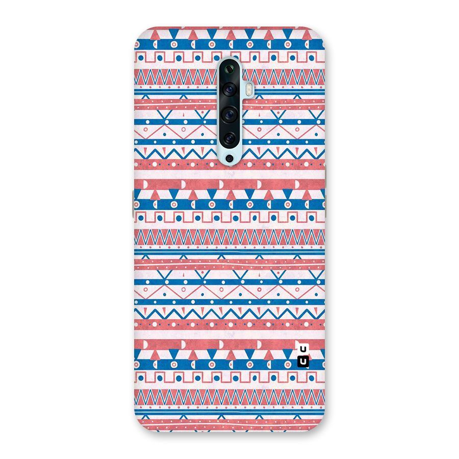 Seamless Ethnic Pattern Back Case for Oppo Reno2 Z