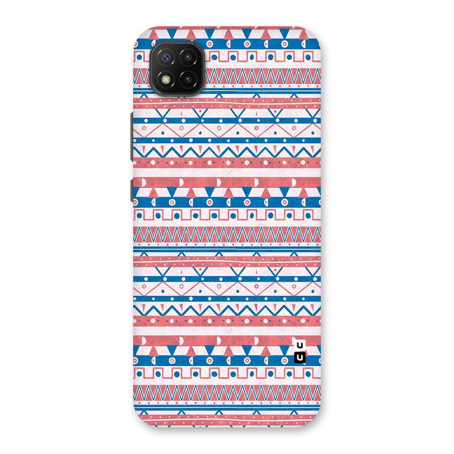 Seamless Ethnic Pattern Back Case for Poco C3