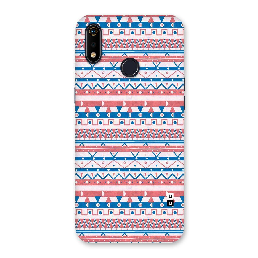 Seamless Ethnic Pattern Back Case for Realme 3i