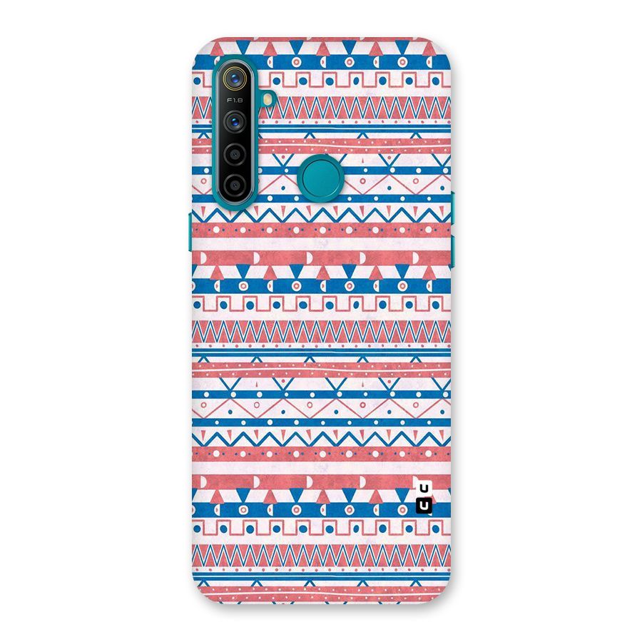 Seamless Ethnic Pattern Back Case for Realme 5i