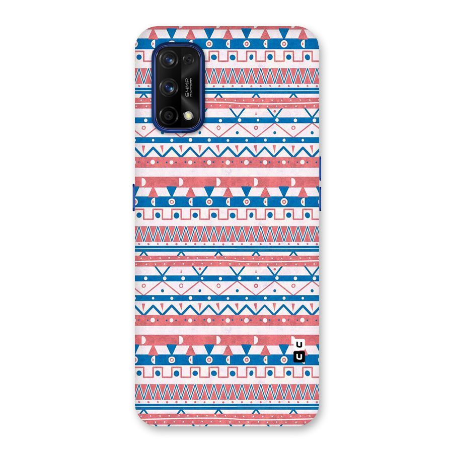 Seamless Ethnic Pattern Back Case for Realme 7 Pro