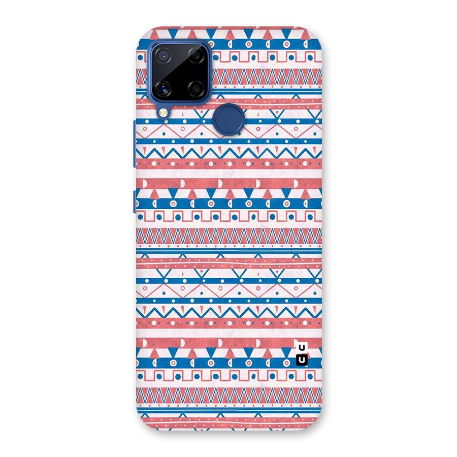 Seamless Ethnic Pattern Back Case for Realme C15