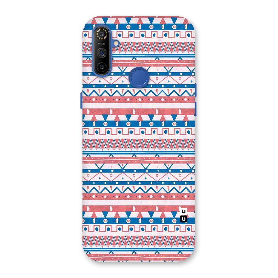 Seamless Ethnic Pattern Back Case for Realme Narzo 10A