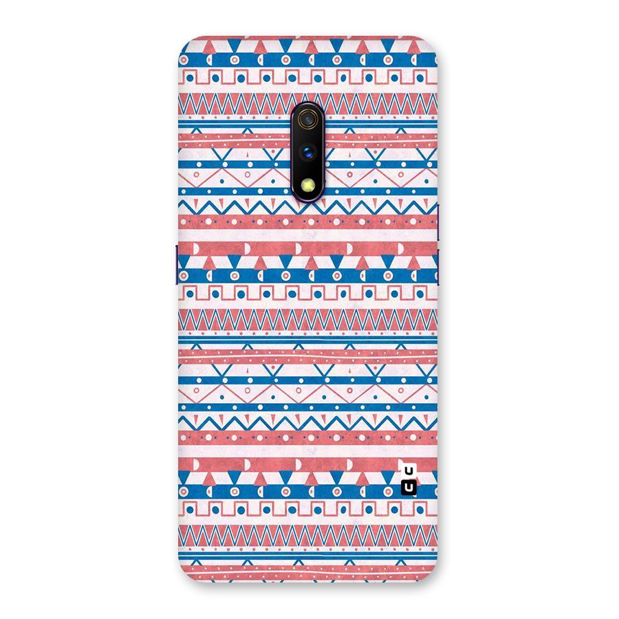 Seamless Ethnic Pattern Back Case for Realme X