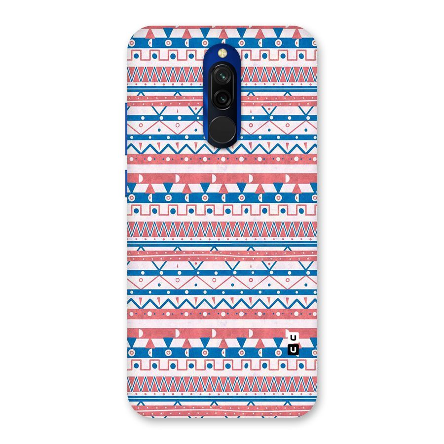 Seamless Ethnic Pattern Back Case for Redmi 8