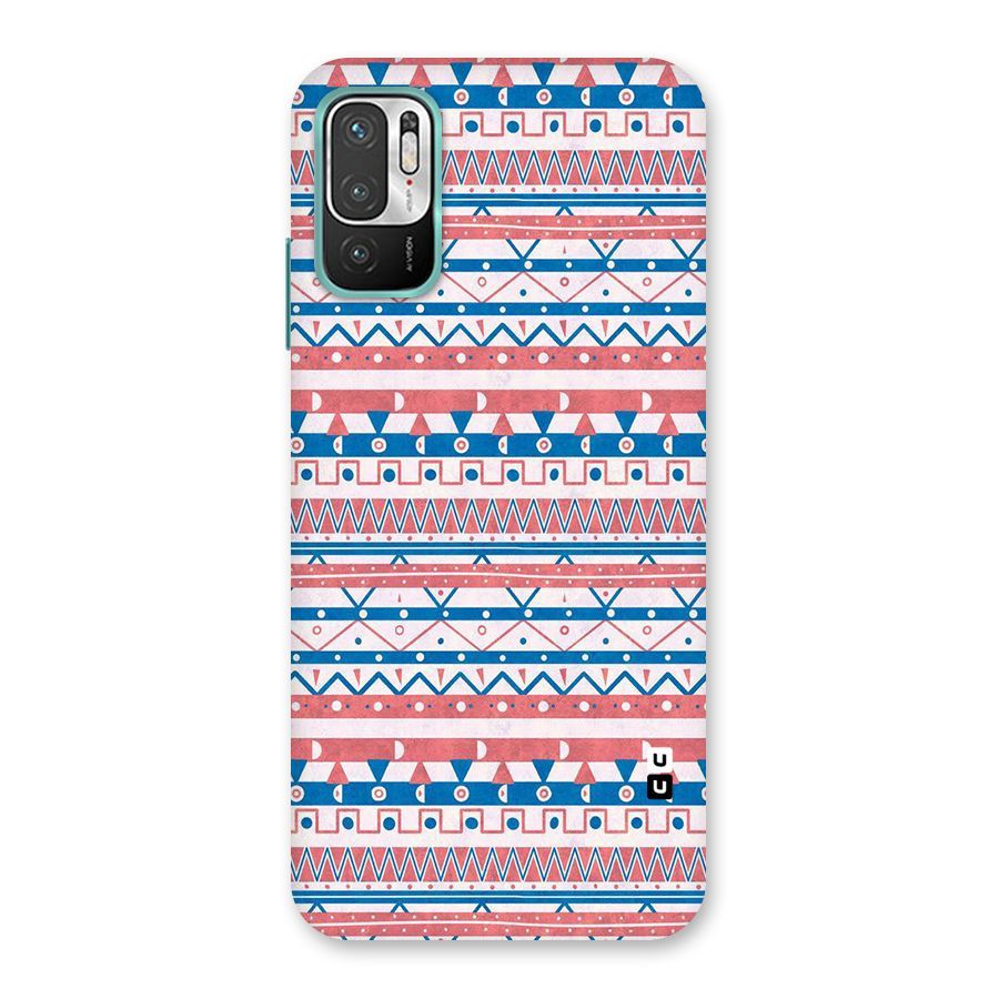 Seamless Ethnic Pattern Back Case for Redmi Note 10T 5G