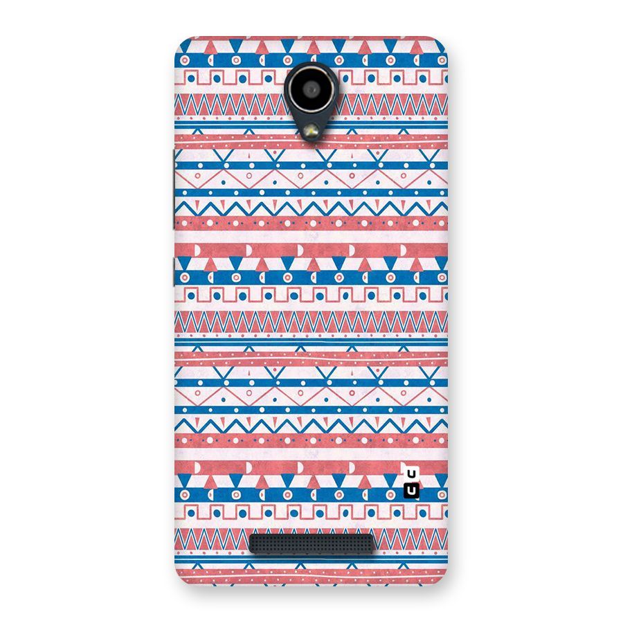 Seamless Ethnic Pattern Back Case for Redmi Note 2