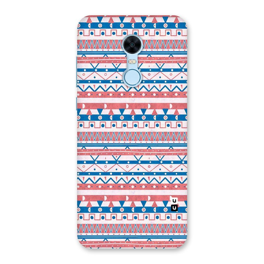 Seamless Ethnic Pattern Back Case for Redmi Note 5