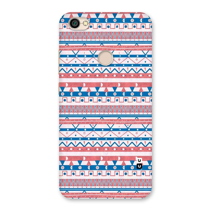 Seamless Ethnic Pattern Back Case for Redmi Y1 2017