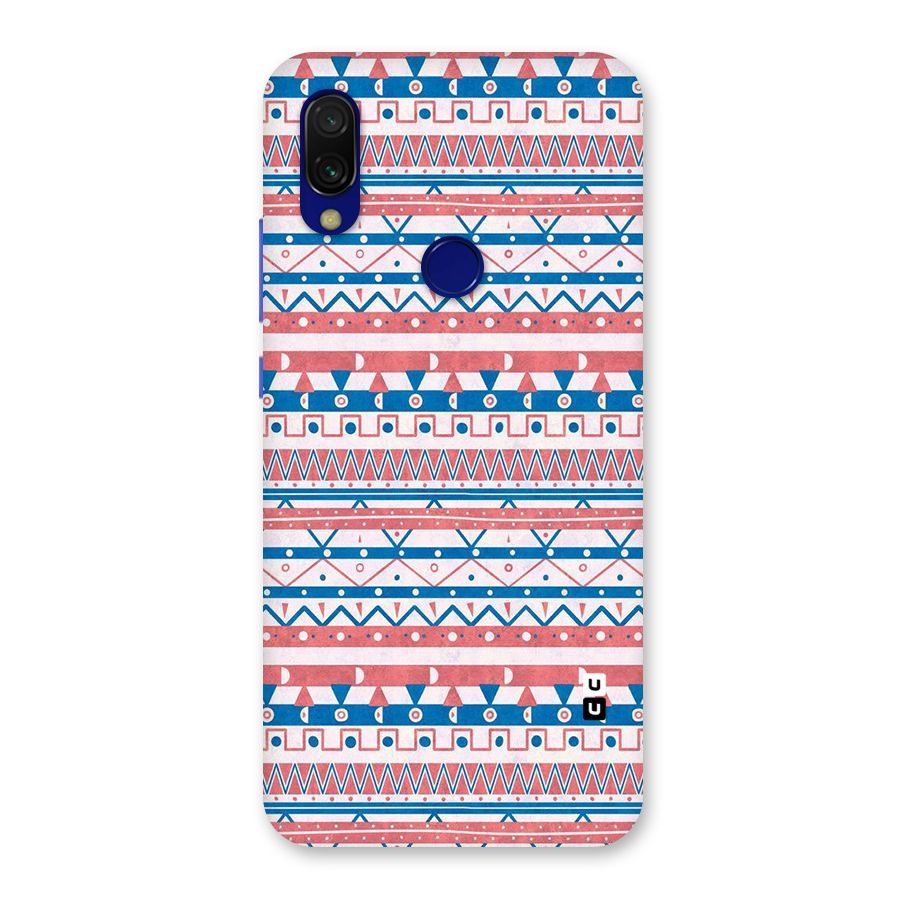 Seamless Ethnic Pattern Back Case for Redmi Y3