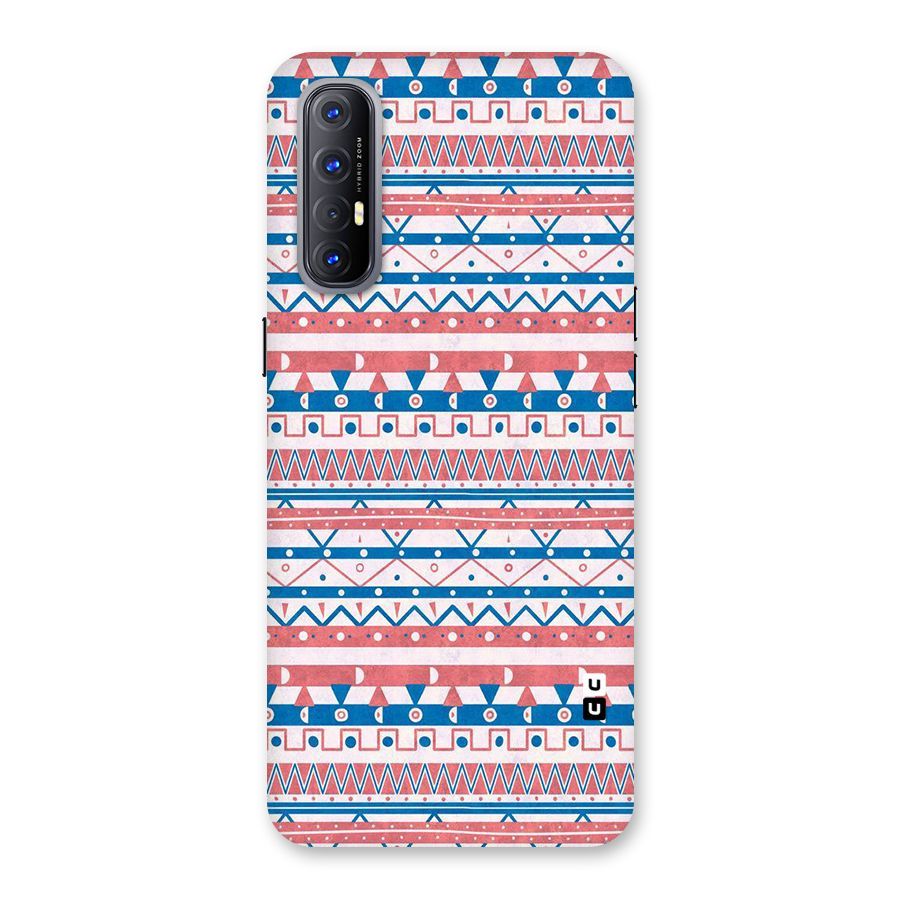 Seamless Ethnic Pattern Back Case for Reno3 Pro