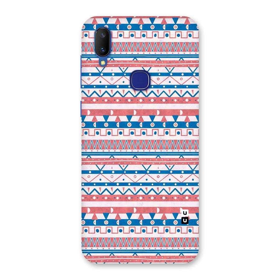 Seamless Ethnic Pattern Back Case for Vivo V11