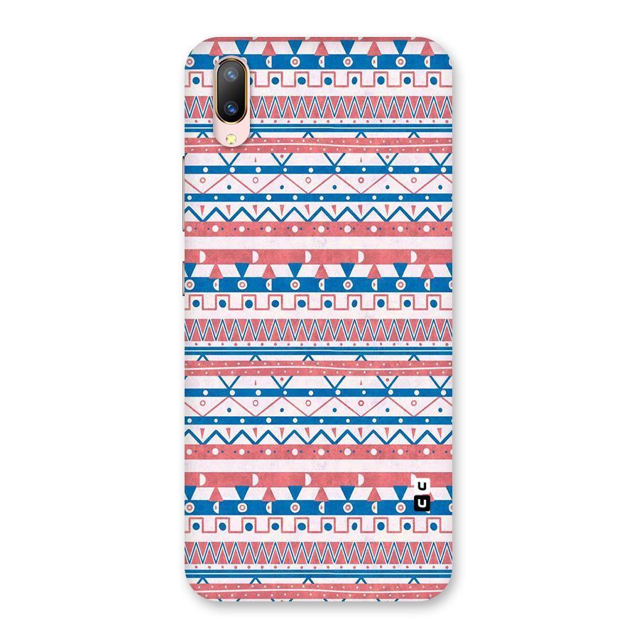 Seamless Ethnic Pattern Back Case for Vivo V11 Pro