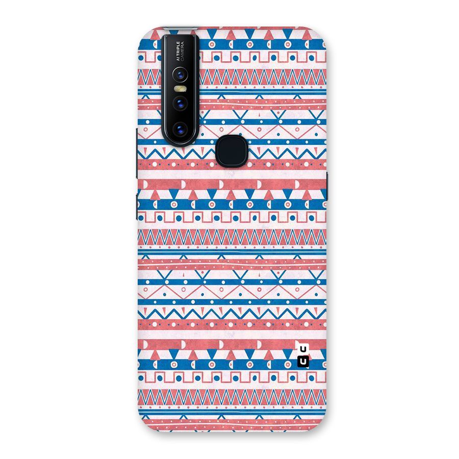 Seamless Ethnic Pattern Back Case for Vivo V15