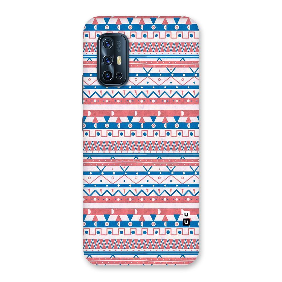 Seamless Ethnic Pattern Back Case for Vivo V17
