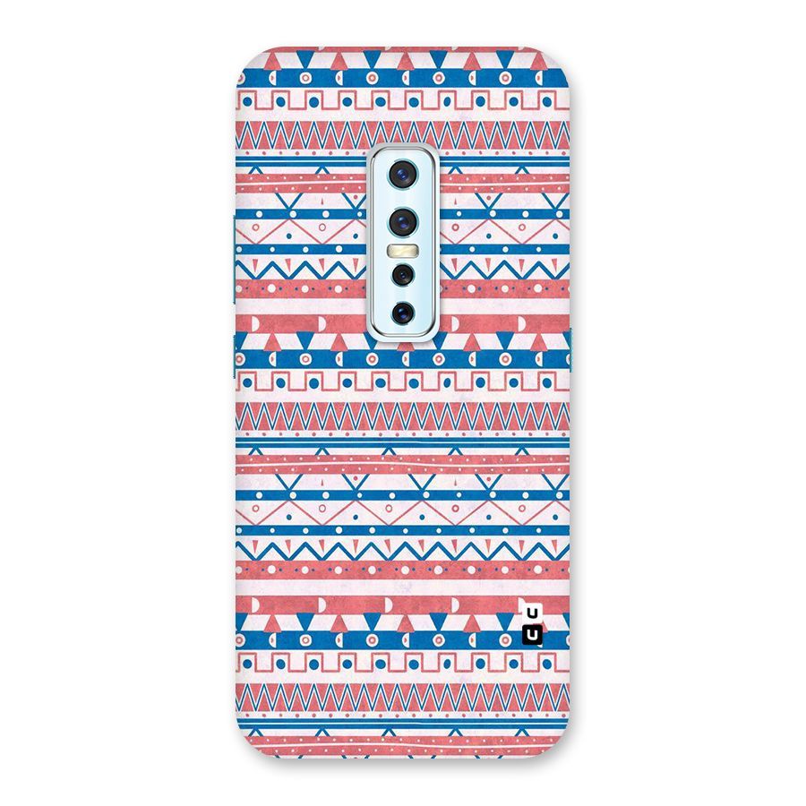 Seamless Ethnic Pattern Back Case for Vivo V17 Pro