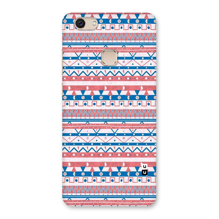 Seamless Ethnic Pattern Back Case for Vivo V7
