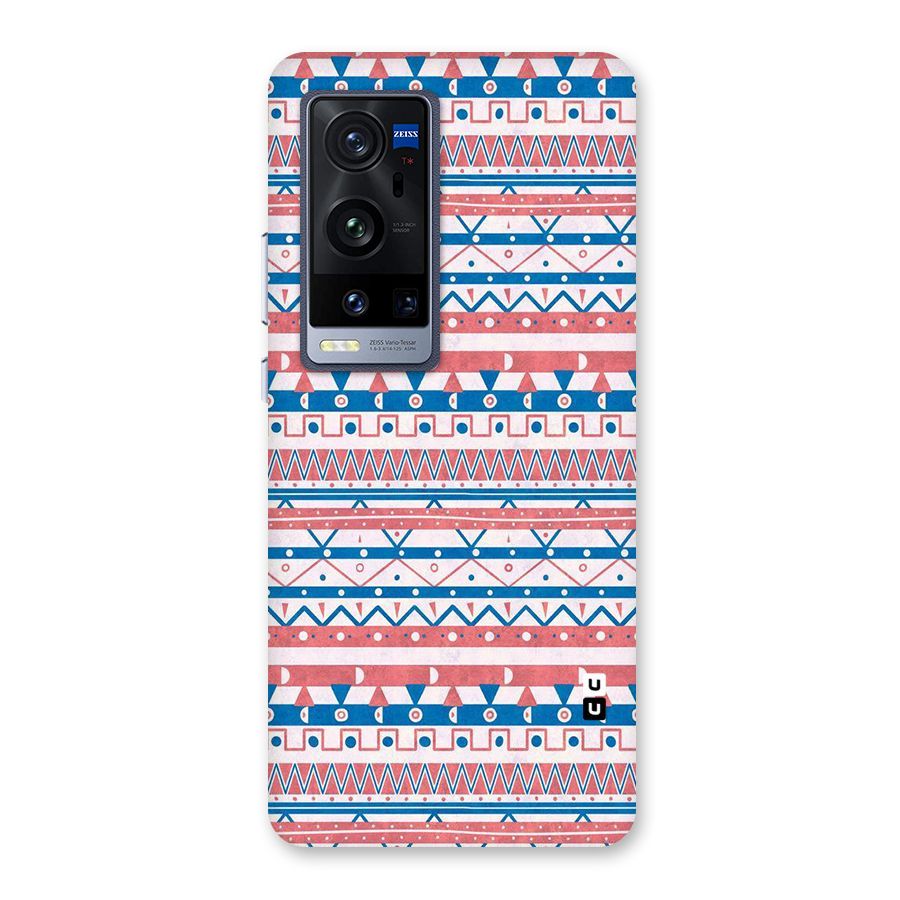 Seamless Ethnic Pattern Back Case for Vivo X60 Pro Plus