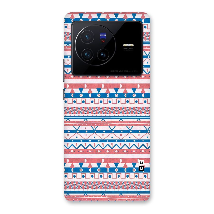 Seamless Ethnic Pattern Back Case for Vivo X80