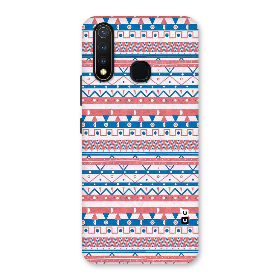 Seamless Ethnic Pattern Back Case for Vivo Y19