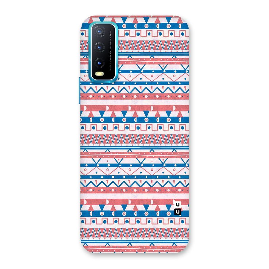 Seamless Ethnic Pattern Back Case for Vivo Y20G