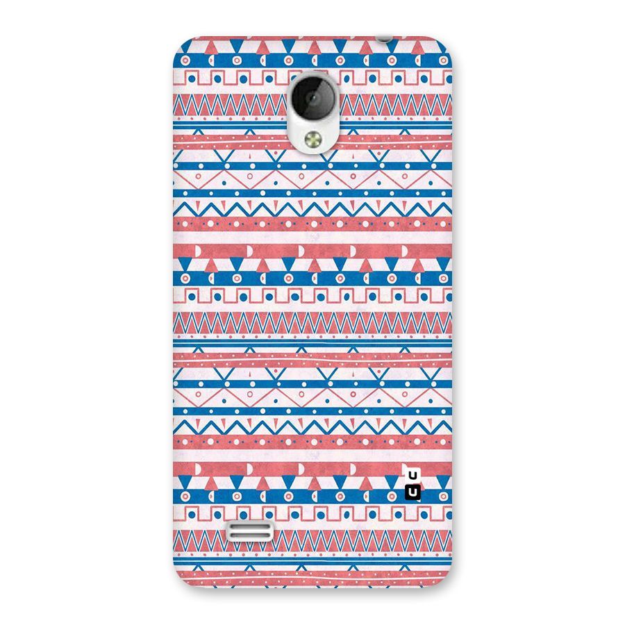Seamless Ethnic Pattern Back Case for Vivo Y21