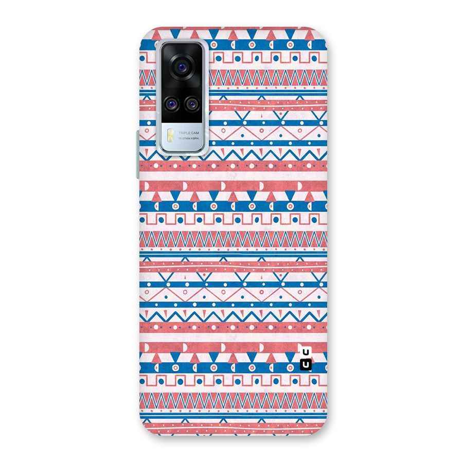 Seamless Ethnic Pattern Back Case for Vivo Y31