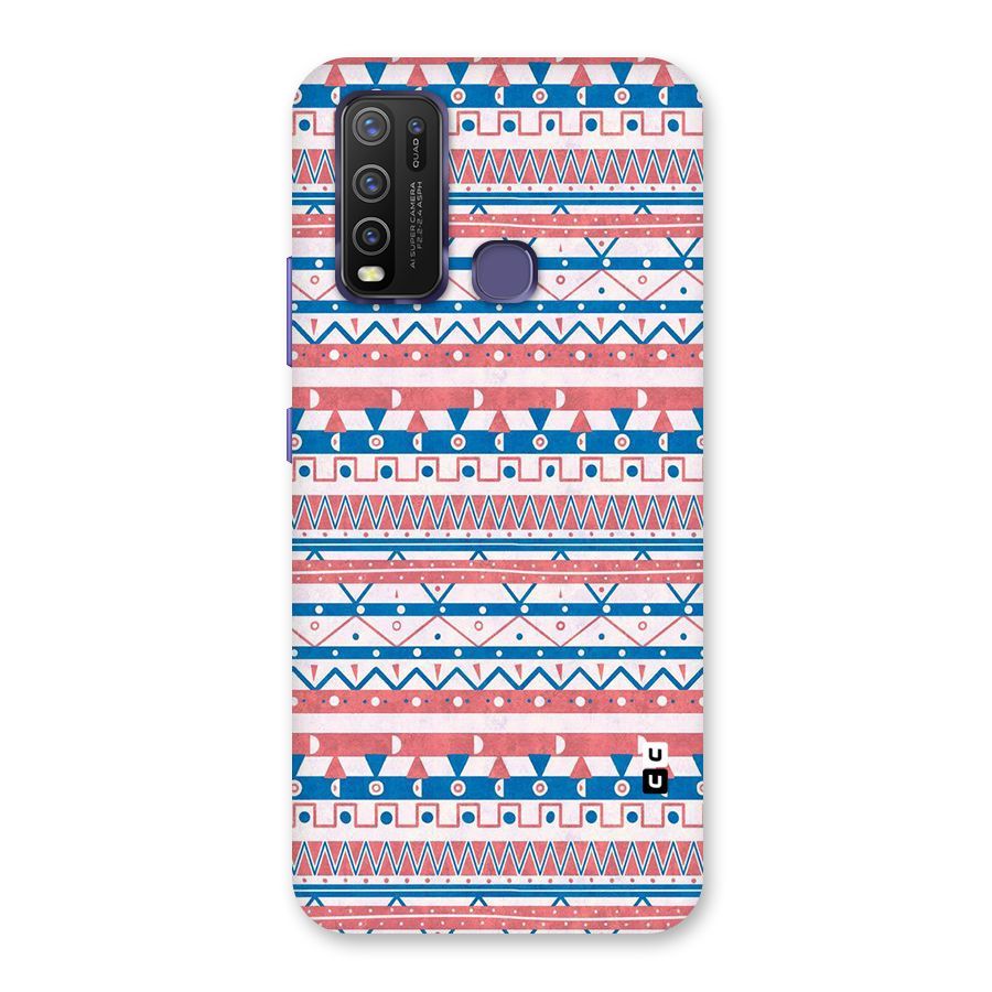 Seamless Ethnic Pattern Back Case for Vivo Y50