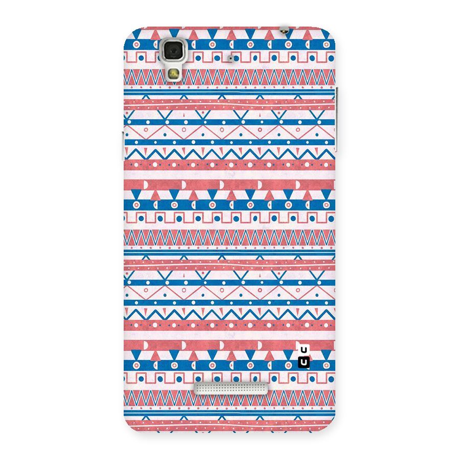 Seamless Ethnic Pattern Back Case for Yu Yureka