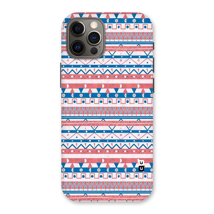 Seamless Ethnic Pattern Back Case for iPhone 12 Pro