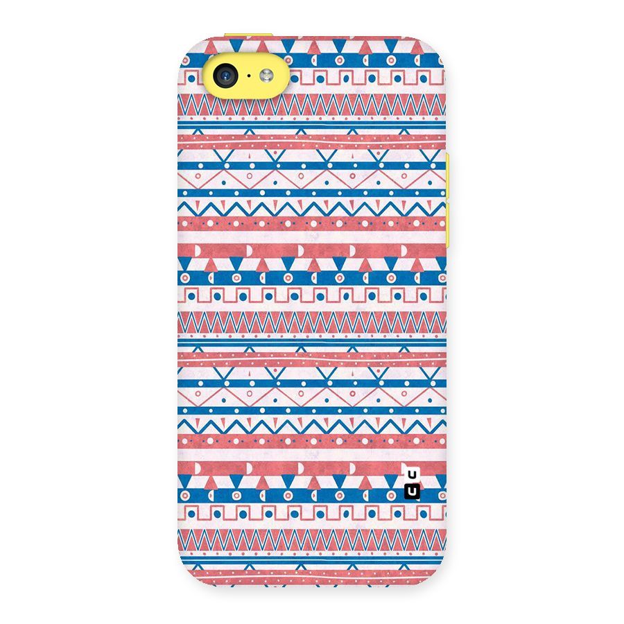Seamless Ethnic Pattern Back Case for iPhone 5C