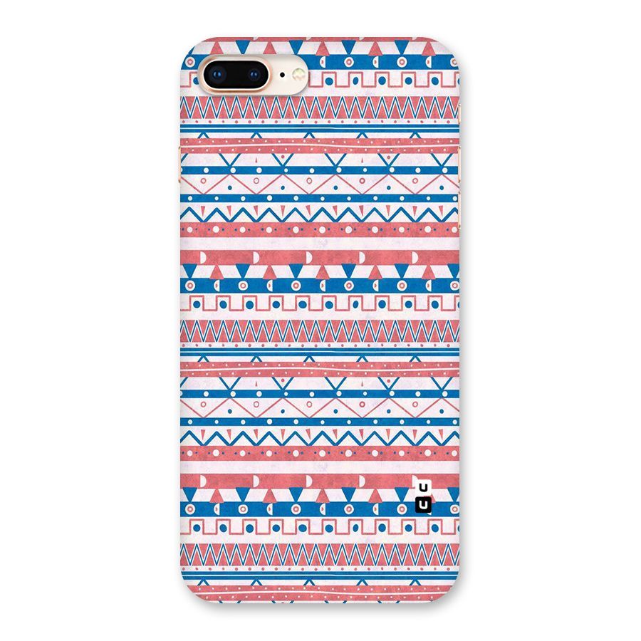 Seamless Ethnic Pattern Back Case for iPhone 8 Plus